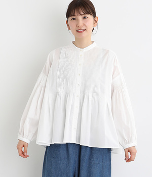 Aletta vita ブラウス カットワークレース 刺繍 フラワー 花
