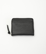 イタリアンレザー スキミング防止カード財布(A・ブラック)
