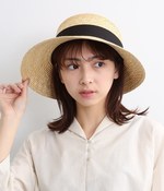 Olivia オリビア 新女優帽(A・ナチュラル×ブラック)