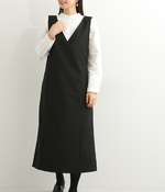 サージジャンパースカート(C・ブラック)