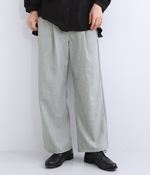レーヨン混平織り　パンツ(A・グレー)