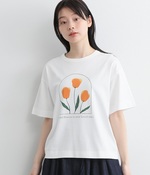チューリップTシャツ(B・ホワイト)