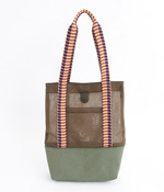MESH SPONGE TOTE BAG(B・ダークブラウン)
