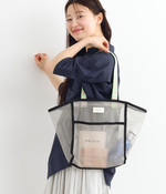 MESH POCKET TOTE BAG(B・グレー)