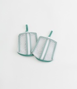 そのまま干せる　マスク専用折式洗濯ネット(2枚組)(カラー1)