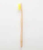 歯ブラシ大人用 Bamboo toothbrush(C・イエロー)