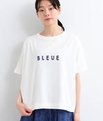 Cloche USコットン アソートロゴプリントTシャツ(D・オフホワイト×ブルー)