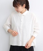 Ciel misc 6分袖シャツ(A・オフホワイト)