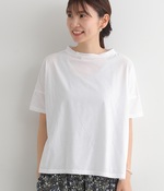 サイロプレミアム　ワイドTシャツ(A・ホワイト)
