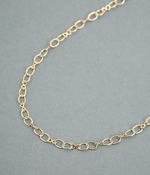 simple　chain　ネックレス(A・ゴールド)